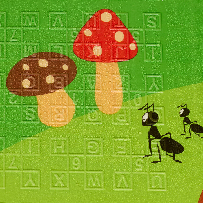 Relaxdays Foldable Play Mat - Animals