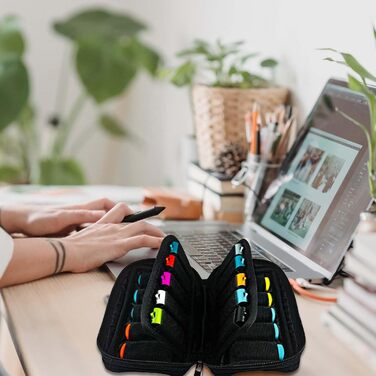 Органайзер для USB-накопичувачів JBOS: кейс на 20 відсіків для USB-флешок, USB-стиків та інших аксесуарів