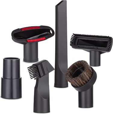 Насадки для пилососа: насадка для м'яких меблів, щітка для килимів, універсальний адаптер 32-35 мм