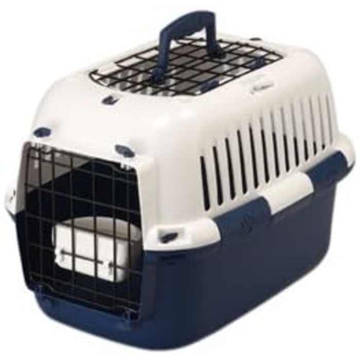 Переносна переноска для тварин Europet Bernina 661-174494 TFD (XL), 57 x 38 x 38 см, сірий (49 x 32 x 32 см)