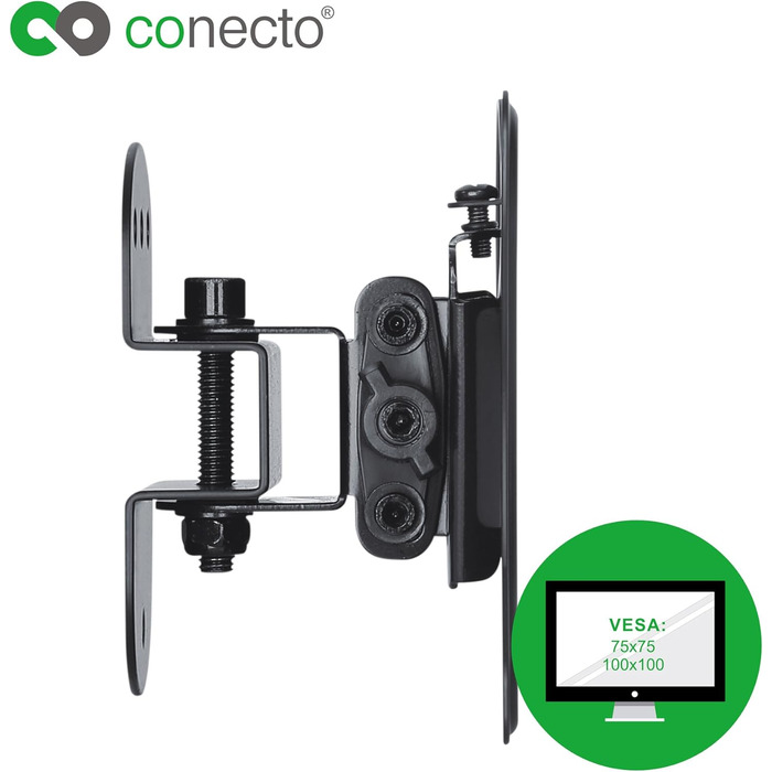 Кріплення для телевізора Conecto Wandhalterung SA-CC50254-V2 (23-42 дюйми, VESA 200x200, нахил +/-20°, поворот +/-90°, білий)