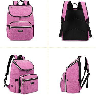 BAGLHER Рюкзак для собак, рожевий - зручний для подорожей