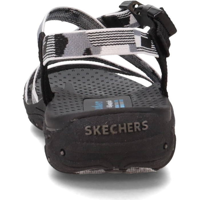 Сандалі жіночі Skechers Reggae Tasse - Oh,snap! чорно-білі (38 EU)