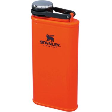 Термос Stanley Classic Wide Mouth 236ml з кришкою Never-Lose - нержавіюча сталь, широка горловина, BPA-Free (Blaze Orange)