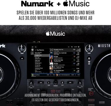 DJ-контролер Numark Mixstream Pro+ з розділенням STEM, 2 деки, Wi-Fi, 7