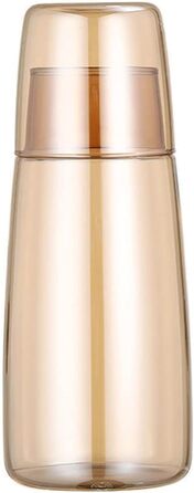 Glass Nightstand Carafe Set with Beaker, Pitcher, and Cup