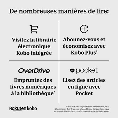 Kobo Clara BW: eReader з 6-дюймовим сенсорним екраном, ComfortLight PRO, підтримка аудіокниг, водонепроникність, 16 ГБ, чорний