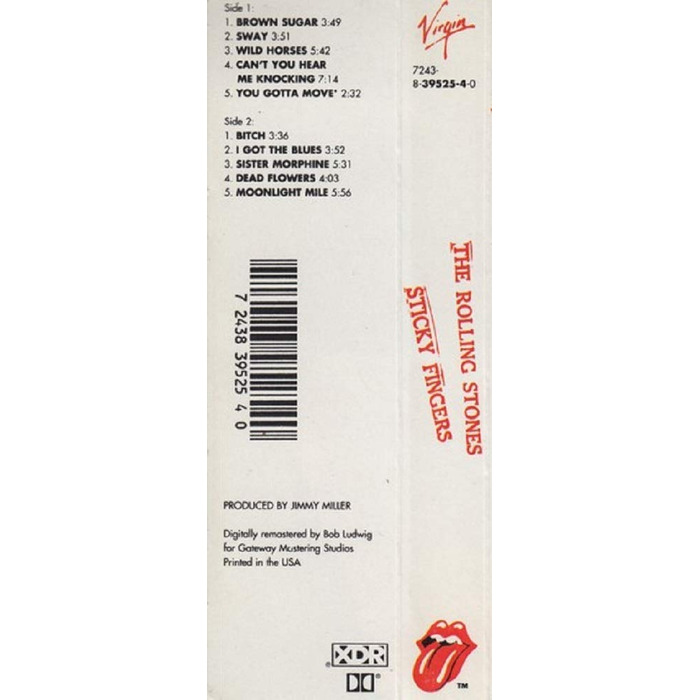 The Rolling Stones Sticky Fingers (Remastered, Half Speed LP) - Вінілова платівка