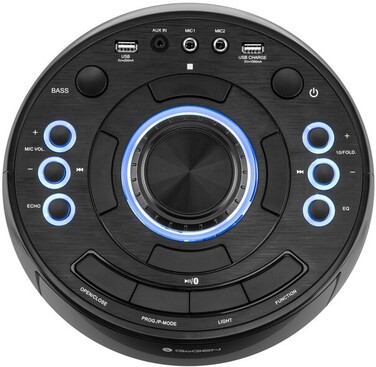 Портативна колонка GoGEN HAPPEE BPS 736CD, чорна, 90 Вт