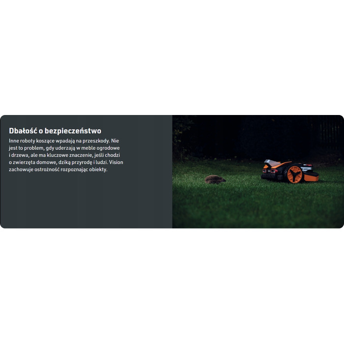 Робот-газонокосарка Worx Landroid Vision L1300 для площ до 1300 м²
