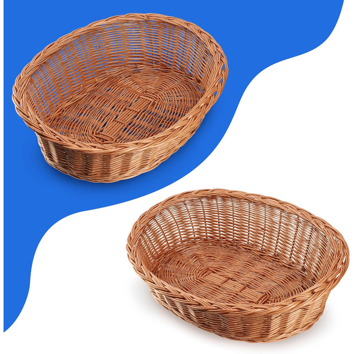 Лежанка для собак та котів KADAX з плетеної лози, 13x58x45 см, натуральний колір, зручне ліжко для тварин