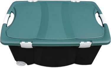 Spetebo Jumbo Allzweckbox 120 Liter with Wheels - also usable as a garden box and toy box