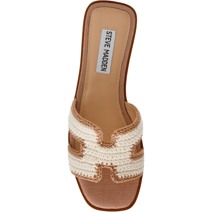 Сандалі жіночі Steve Madden Hadyn бежеві багатокольорові, розмір 37.5 EU