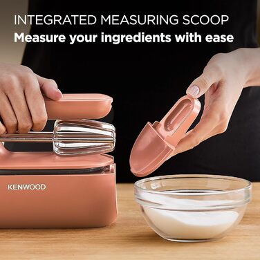 Ручний міксер Kenwood QuickMix Go HMP40.000RD, 350W, тонарний, з кейсом
