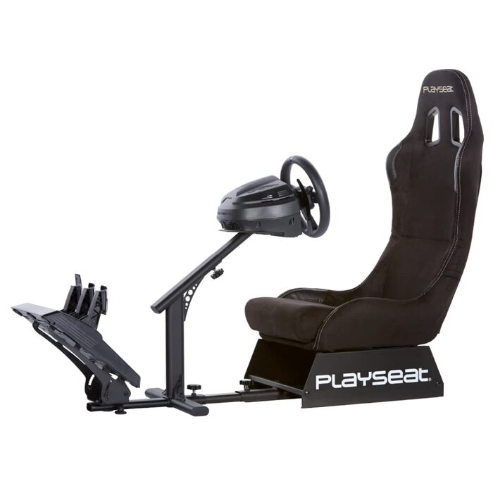 PLAYSEAT Evolution SIM Racing Cockpit: Комфортне крісло для гонок на PC та консолі | Підтримка Direct Drive | Сумісне з усіма популярними кермами та педалями | Видання Actifit (Спеціальне видання Sébastien Buemi)