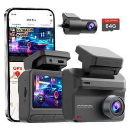 Автомобільний відеореєстратор DDPAI Z50 Pro 4K+1080P (передній та задній), 3