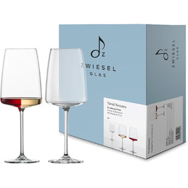 Набір келихів для вина Zwiesel Glas Vivid Senses (2 шт.), німецька якість, Tritan-кристал, для фруктових вин