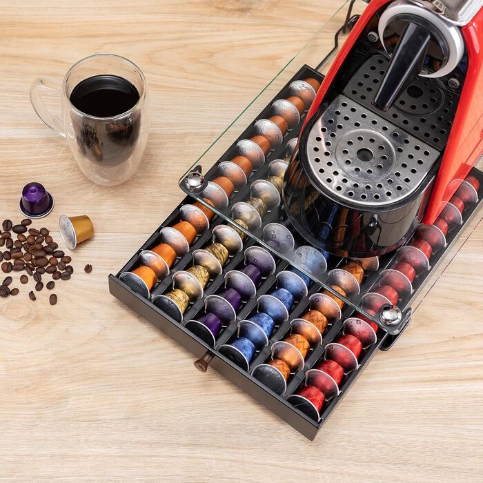 Тримач для капсул Nespresso Originaline на 40 капсул (Чорний)