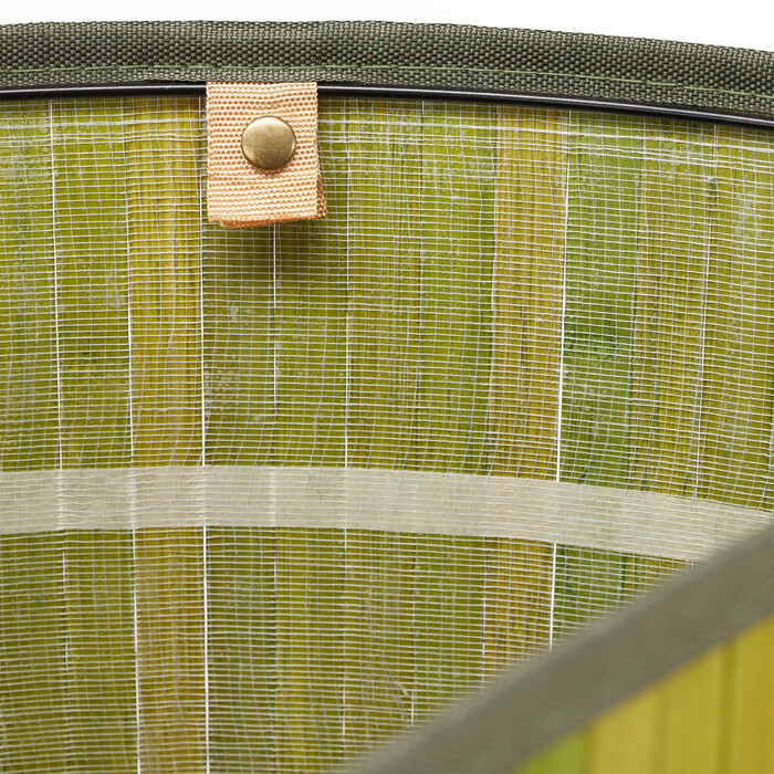 Relaxdays Bamboo Laundry Basket