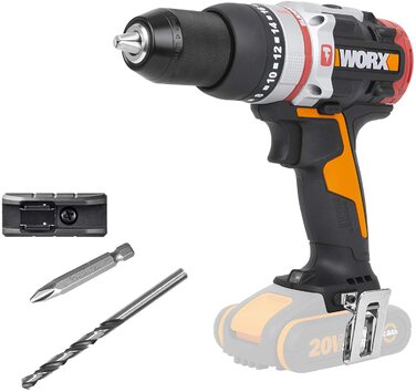Безщітковий шуруповерт WORX WX354.9 NITRO PowerShare 20V, 60Нм