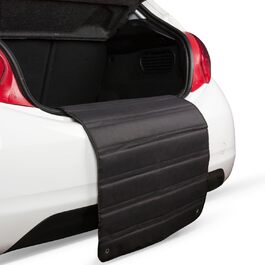 Захист вантажного простору Walser, універсальний захист бампера для собак, захист багажника для собак, килимок для багажника, захист країв багажника, килимок для захисту бампера для собак 80x64 см чорний