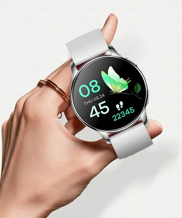 Смарт-годинник Torica SmartWatch AMOLED, 300 мАг, з функцією дзвінків та тонометром, золотий