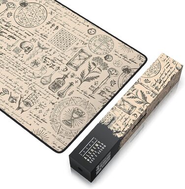 Ігровий килимок для миші CSL XXL (900x400 мм) Alchemy Magic — великий килимок на весь стіл для геймерів, сумісний з Razer, Logitech, Roccat