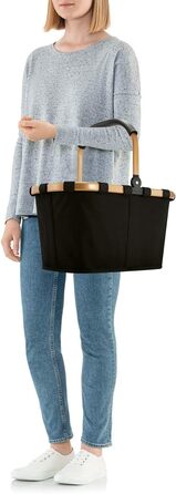 Сумка-переноска Reisenthel Carry Bag Frame Gold/Black – однотонна модель