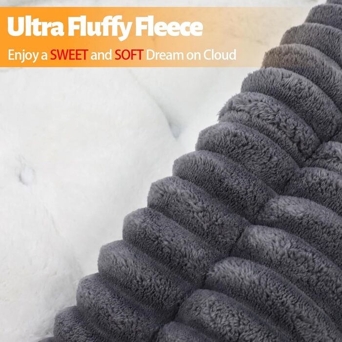 Килимок для котів XIAPIA, плюшевий, 58x20 см, сірий. М'який, теплий, ортопедичний, з нековзким дном