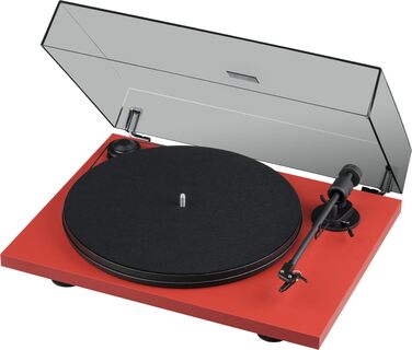 Pro-Ject Primary E Red: Вініловий програвач для аудіофілів, Plug & Play