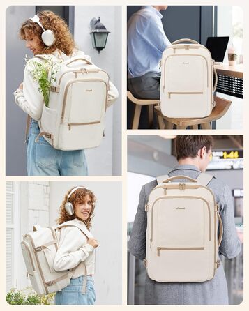 Рюкзак LOVEVOOK 30L для подорожей, ручна поклажа в літак, для ноутбука 15.6