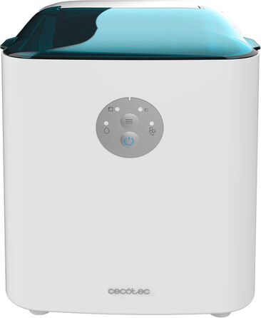 Машина для приготування льоду Cecotec Chillin' Ice 1200 Go, 12 кг/день, 120 Вт, 2 розміри кубиків, швидке заморожування 6-8 хв