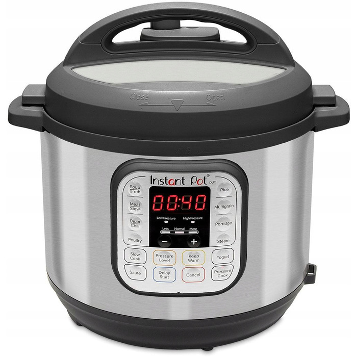 Мультиварка Instant Pot Duo60, срібляста, 1000 Вт, 5,7 л