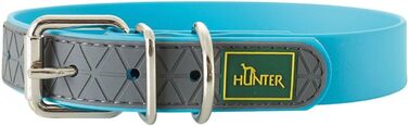 Нашийник для собак HUNTER CONVENIENCE COMFORT, тюркіс, 45 см (S-M), неопрен, для спорту та відпочинку