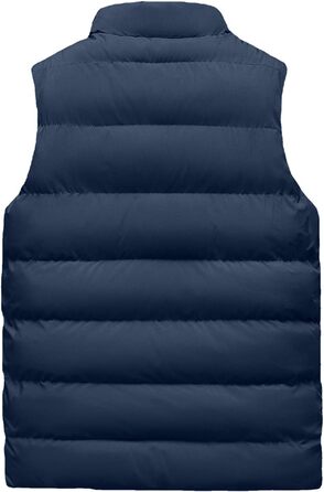 Чоловіча флісова жилетка з підкладкою, утеплена, тепла, з ізольованим утеплювачем, зимова жилетка-грілка для чоловіків, Softshell, для активного відпочинку, хайкінгу, терможилетка з блискавкою (XL, Синій)