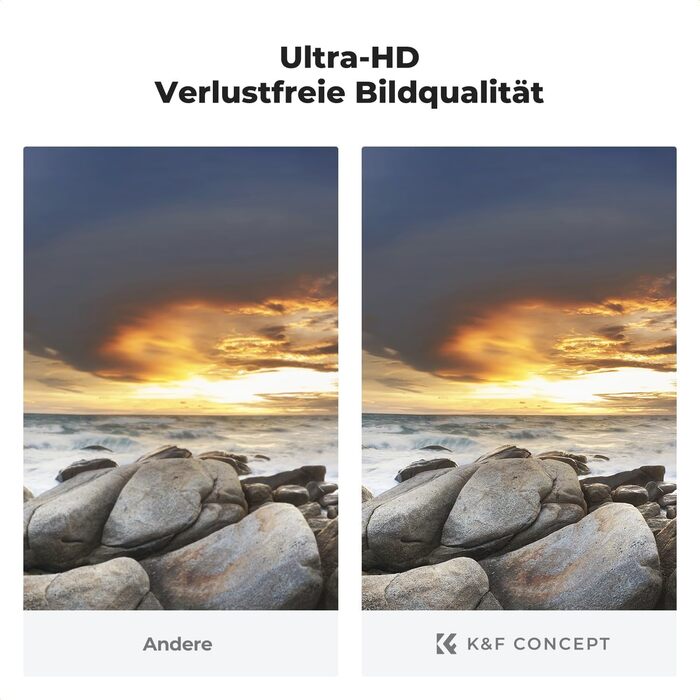 Фільтр градієнтний K&F Concept Nano-X 58mm Soft GND8 ND0.9 (3 стопи, 12.5%) - сірий