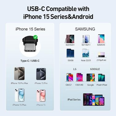 Powerbank iWALK 4800mAh 20W з LCD-дисплеєм, рожевий. Сумісний з iPhone, Samsung, Xiaomi. Портативний зарядний пристрій, компактний, легкий, для жінок та чоловіків.