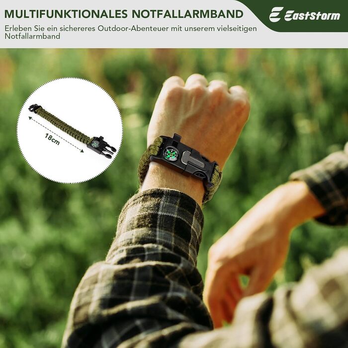 Набір кухонного приладдя для кемпінгу EASTSTORM з водонепроникним чохлом – компактний та легкий посуд для кемпінгу, відпочинку на природі, походів та альпінізму. Ідеальний набір для рюкзаків