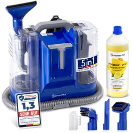 Багатофункціональний миючий пилосос MultiCleaner WS450 5-в-1 для килимів, меблів, авто та тварин. Потужний 450W мотор, самоочищення, 1L засіб для чищення