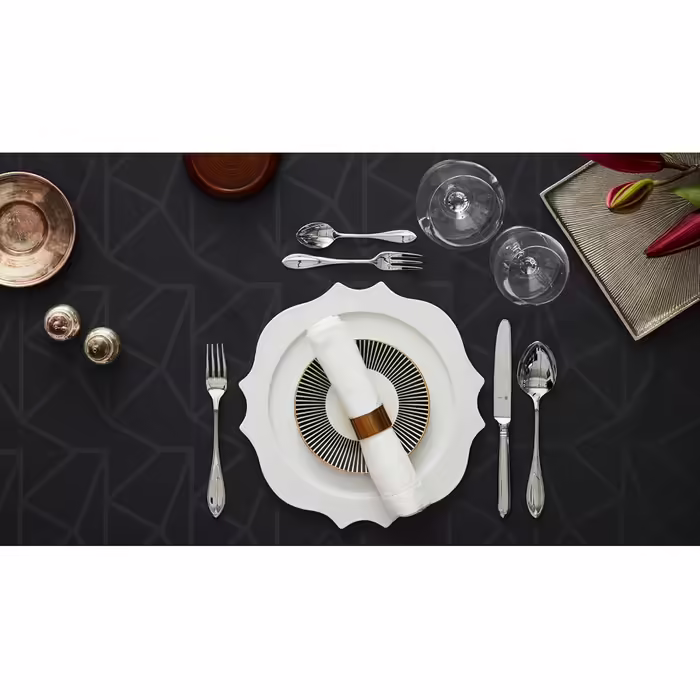 WMF Premiere Cutlery Set, 12 Place Settings, 66 Pieces, 60 Pieces with Serving Utensils, Hollow-Ground Knives, Cromargan protect polished, scratch-resistant, dishwasher-safe, 66-piece Single