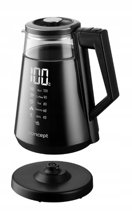 Скляний електрочайник THERMOSENSE Concept RK4170, 1,7 л
