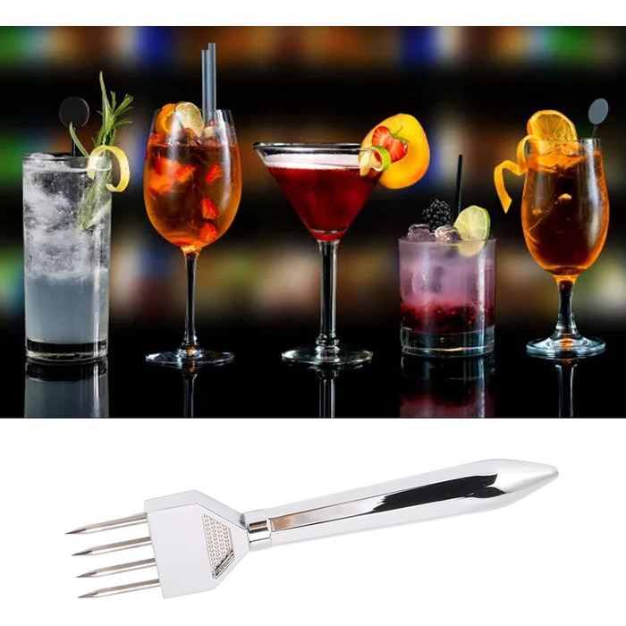 Ice Pick, Stainless Steel Ice Pick Tool, Bar Tool, Manual Ice Crusher, Ice Breaker, Ice Carving Tool for Kitchen, Bar, Restaurant (457 x 457 cm / 179.9 x 179.9 inches)