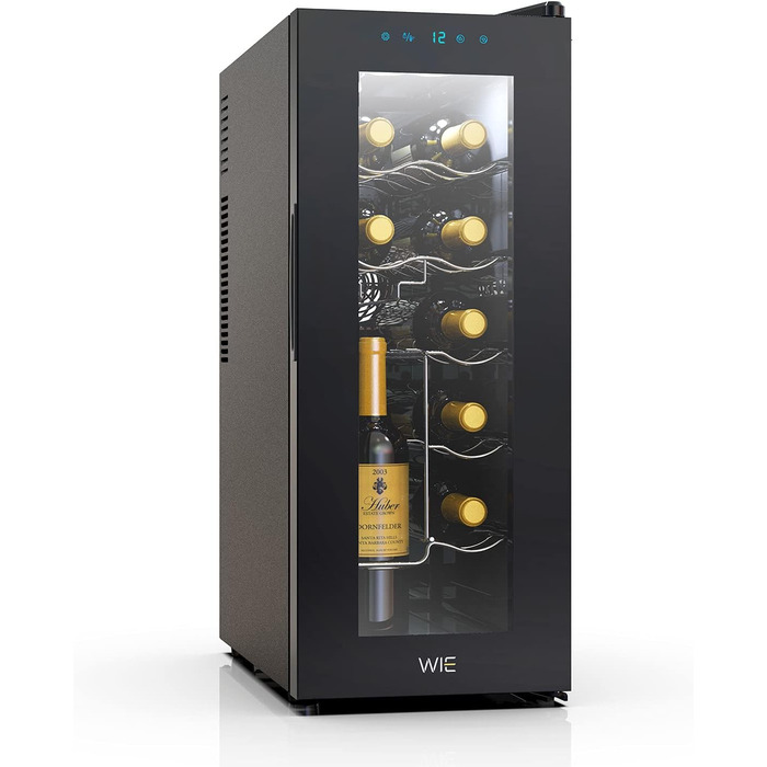 Міні-холодильник для напоїв на 38 літрів з подвійними скляними дверцятами та регульованими полицями. Ідеально для дому, кухні, бару, офісу. Місце для 120 банок соди/пива. Тиха робота, поворотні двері.