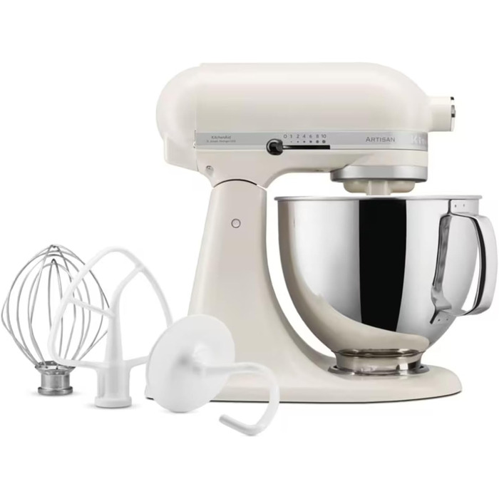Кухонна машина KitchenAid Artisan з чашею 4,7 л, колір Milchshake