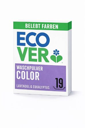 Пральний порошок Ecover Color для кольорових речей з евкаліптом, 4 кг
