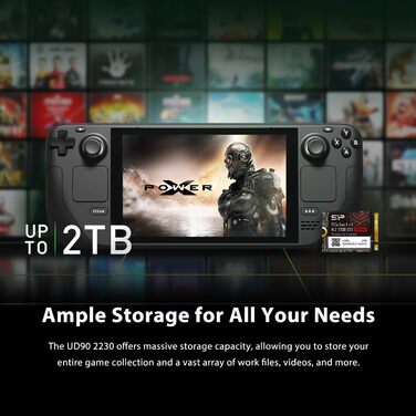 SSD Silicon Power UD90 2TB NVMe 4.0 Gen4 PCIe M.2 – до 5000 МБ/с