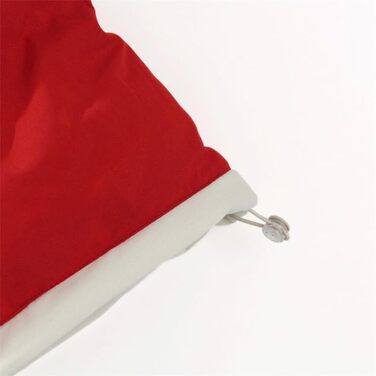 Чоловіча степкова жилетка з капюшоном. Тепла безрукавка для активного відпочинку та повсякденного носіння. Червоний колір, розмір M