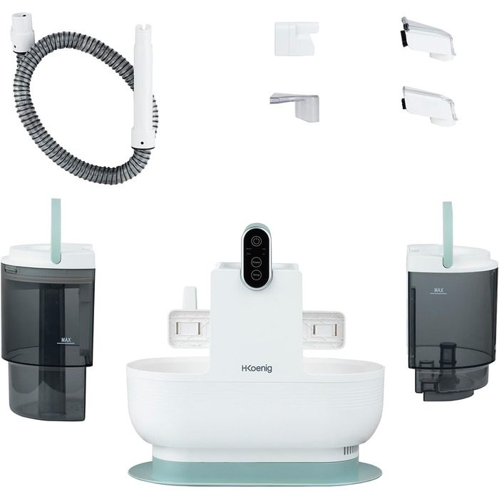 H.Koenig TWT88 - ручний очищувач текстилю, пральний пилосос, для килимів та оббивки. 1600мл резервуар для води, 1200W