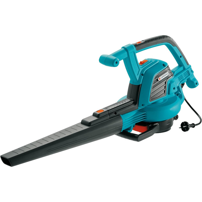 Gardena ErgoJet 3000 Garden Vacuum/Blower: Leaf blower/vacuum with a 3000 W motor output, 170 l/s suction power, 310 km/h blowing speed, with shredder and collection bag, including shoulder strap (9332-20)