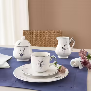 Цукорниця Villeroy & Boch Vieux Luxembourg, преміум порцеляна, біло-синя